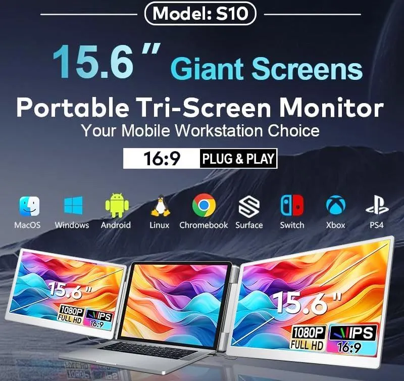 Laptop Triple Display Extender