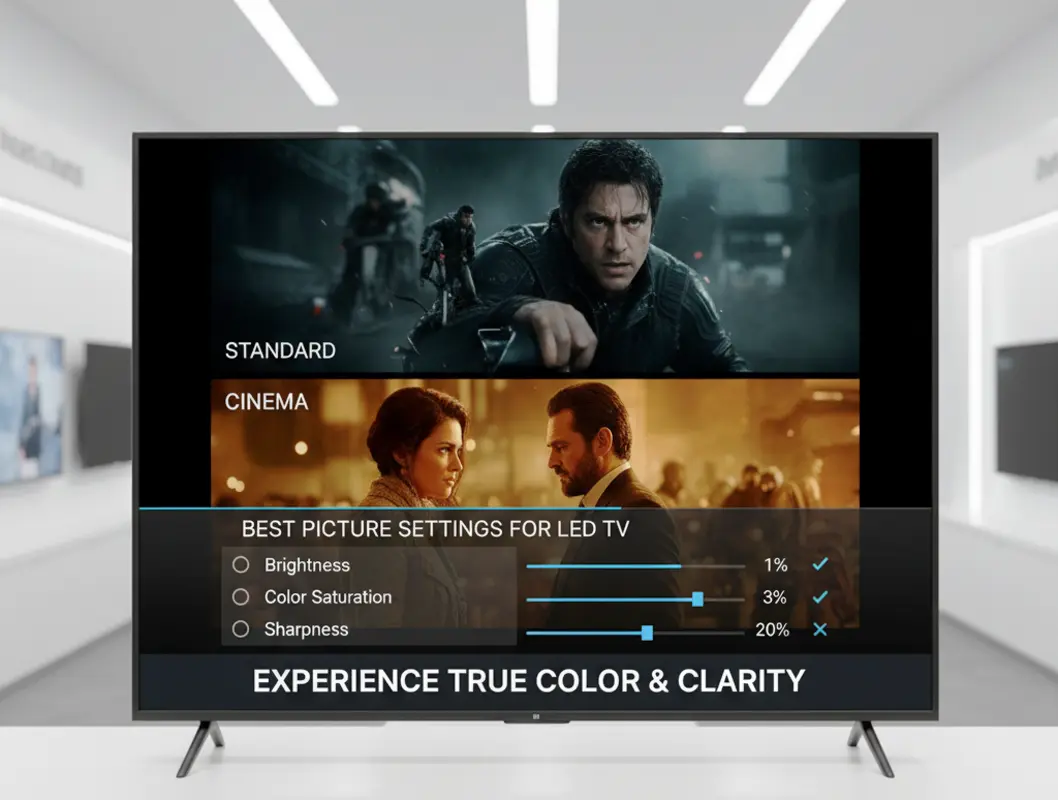 Perfect LED TV Picture