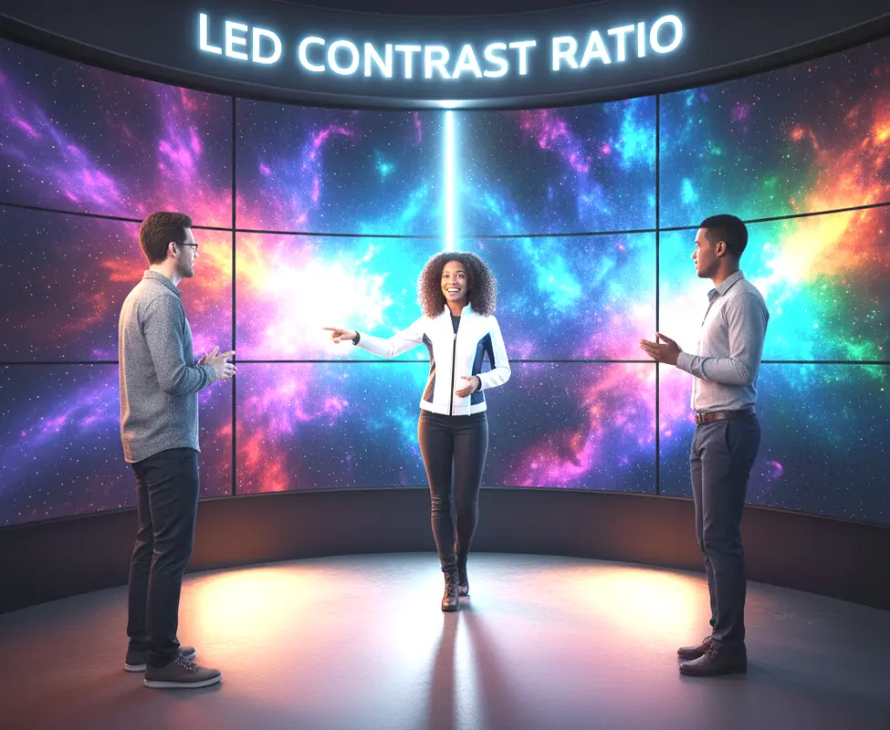 LED Contrast Ratio 