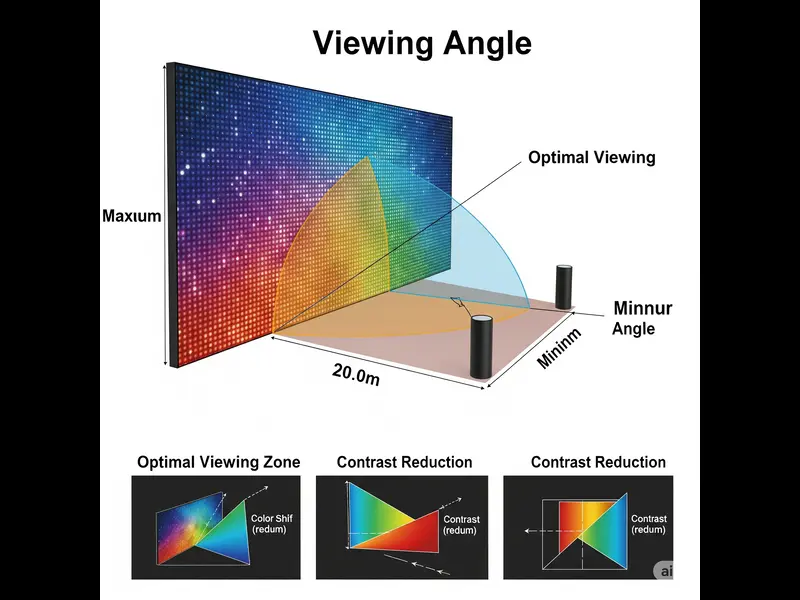 LED Screen Viewing Angles