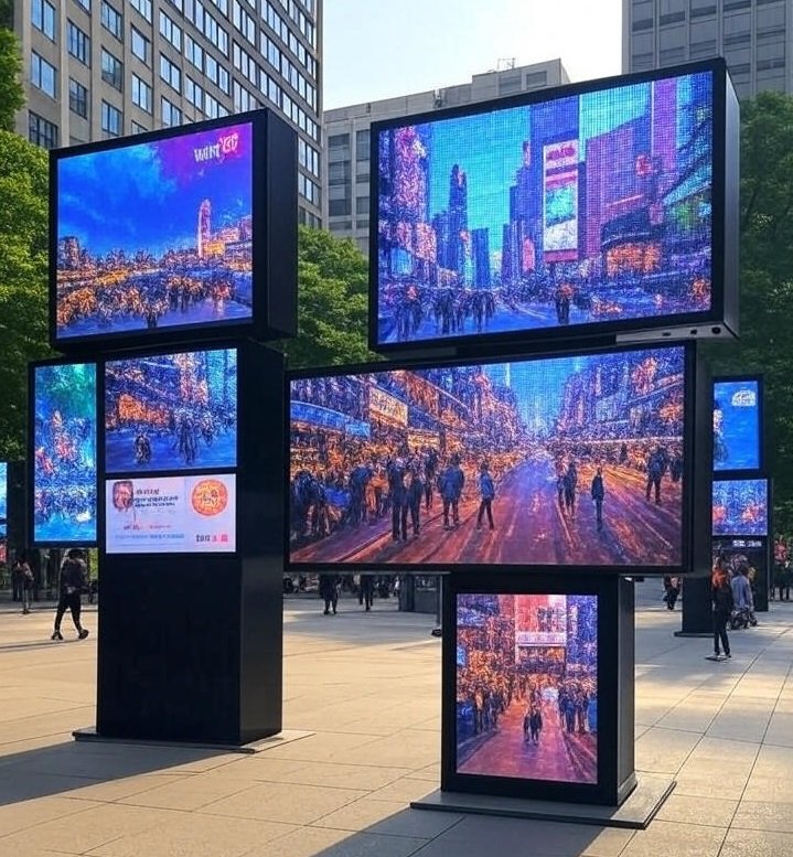 LED Screens in Public Spaces