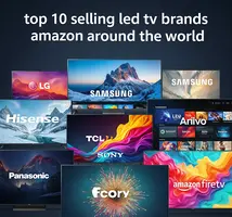 The World’s Top 10 LED TV Brands Dominating Amazon