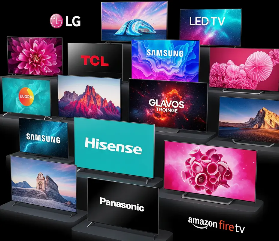 top 10 selling led tv brands on amazon around the world